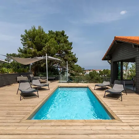 Villa Milady Keyweek With Pool Ocean Views In Biarritz