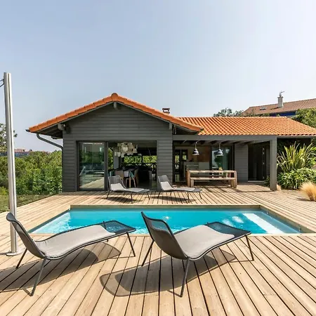 Milady Keyweek With Pool Ocean Views In 比亚里茨